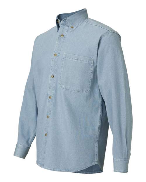 Denim Shirt Tall Sizes | USA Decoration