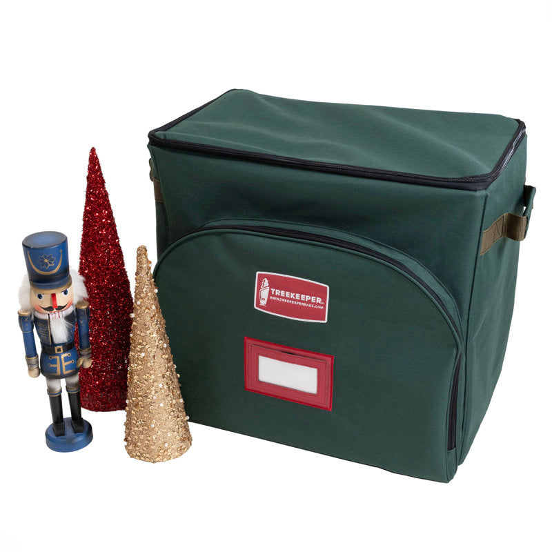 21" Green Collectibles Christmas Storage Box For Nutcrackers