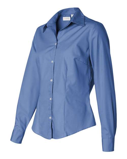 Women's Silky Poplin Shirt | USA Decoration