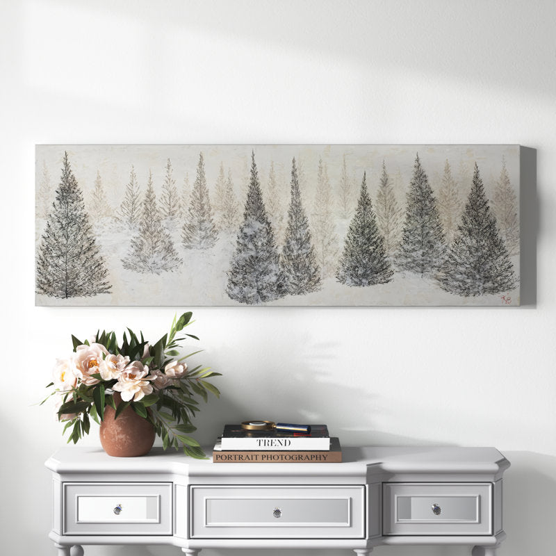 Monoscape XLVII by Karen Biery Monochromatic Landscape Graphic Art