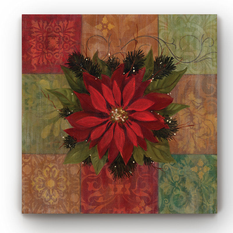  9 Patch Poinsettia 