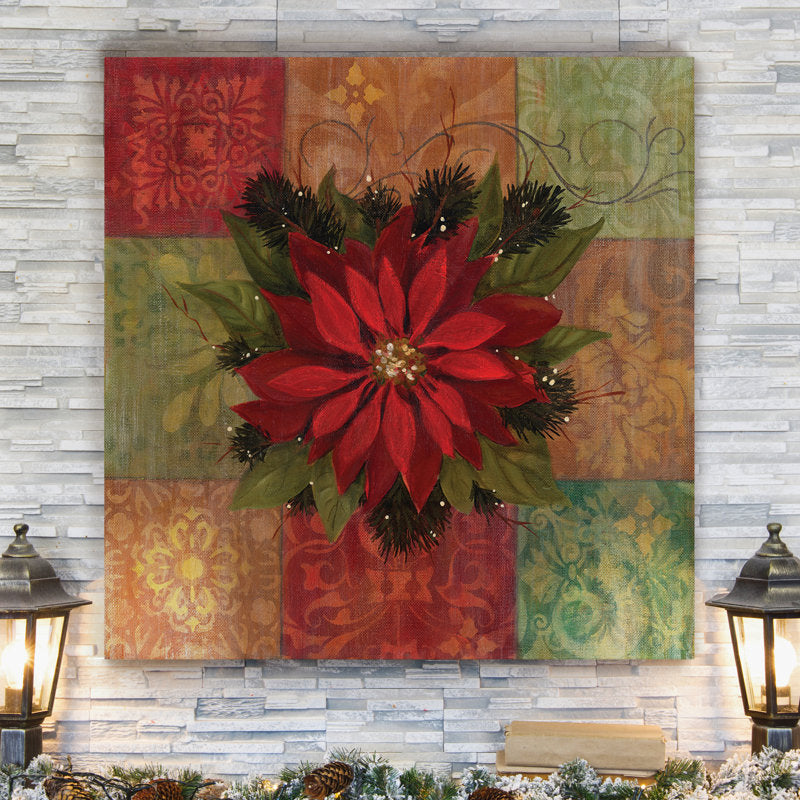  9 Patch Poinsettia 