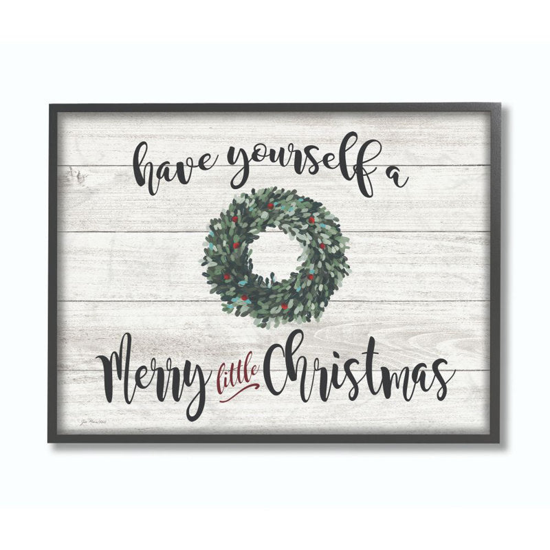A Merry Little Christmas Wreath
