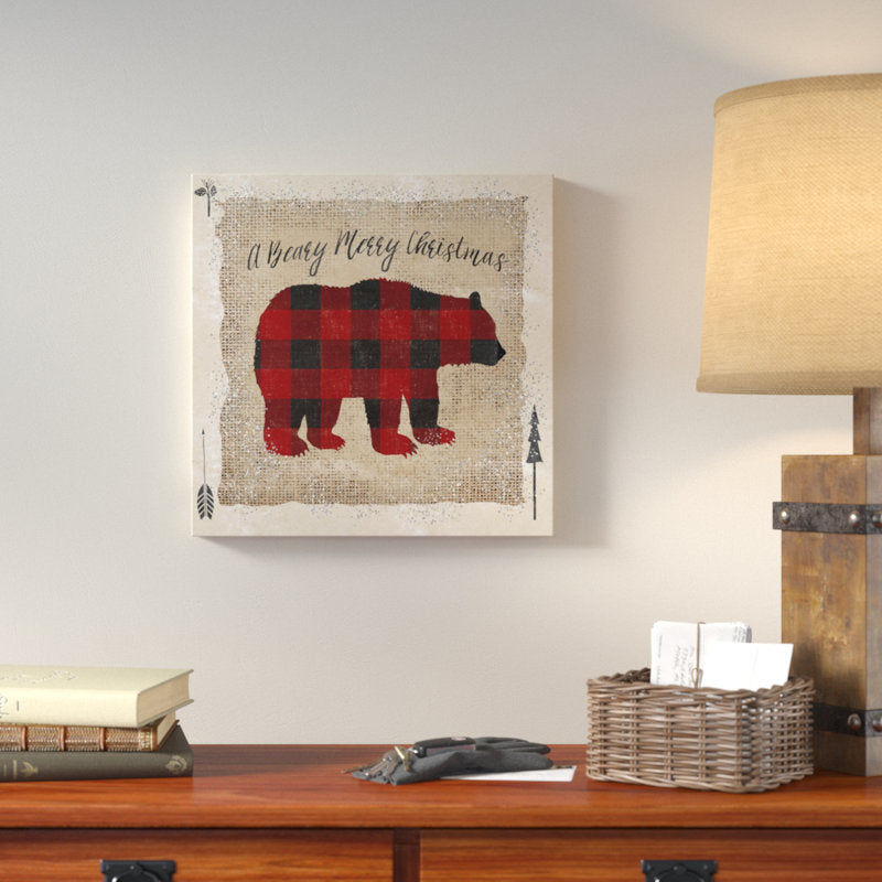  Buffalo Check Beary Merry 