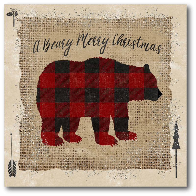  Buffalo Check Beary Merry 