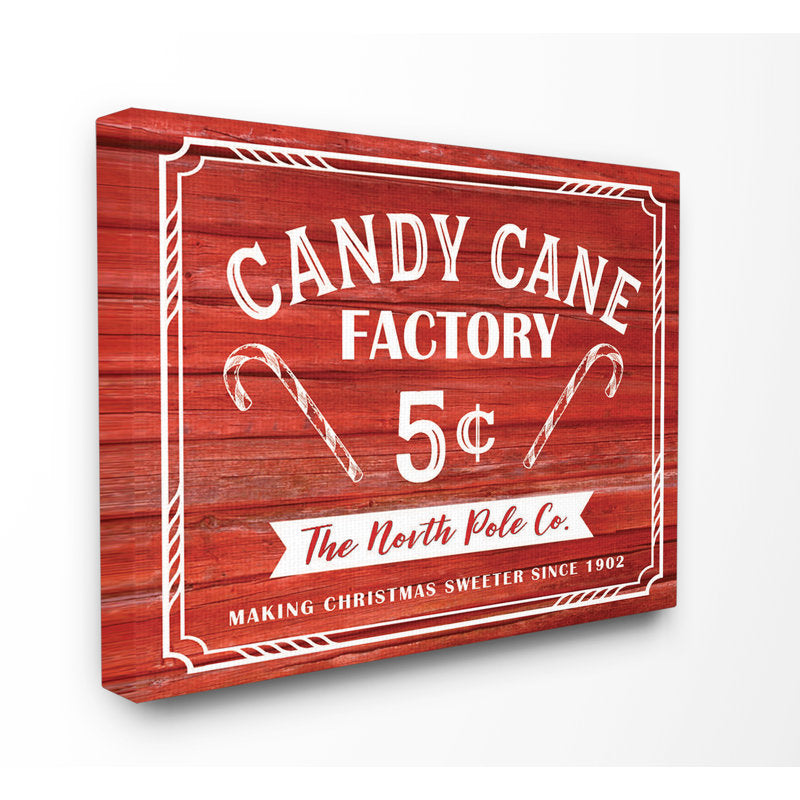  Candy Cane Factory  by Lettered And Lined