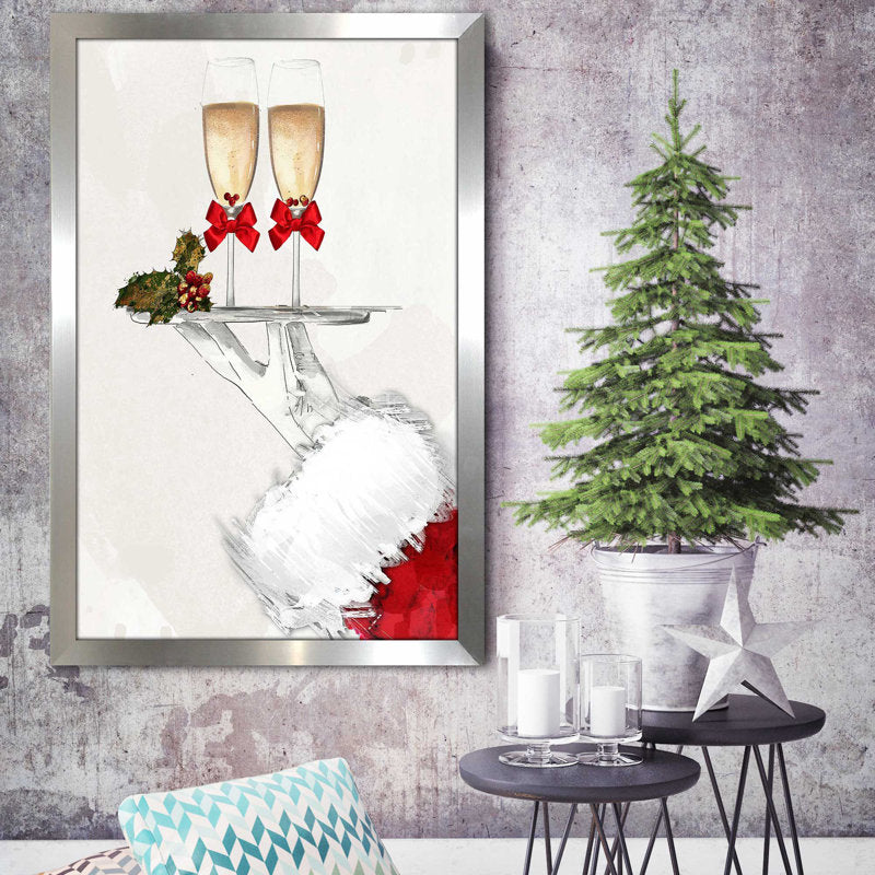  Cheers Santa (Vertical)  by By Jodi
