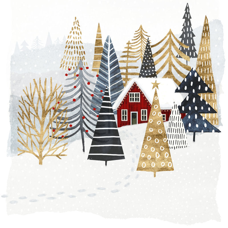 Christmas Chalet I  by Victoria Borges