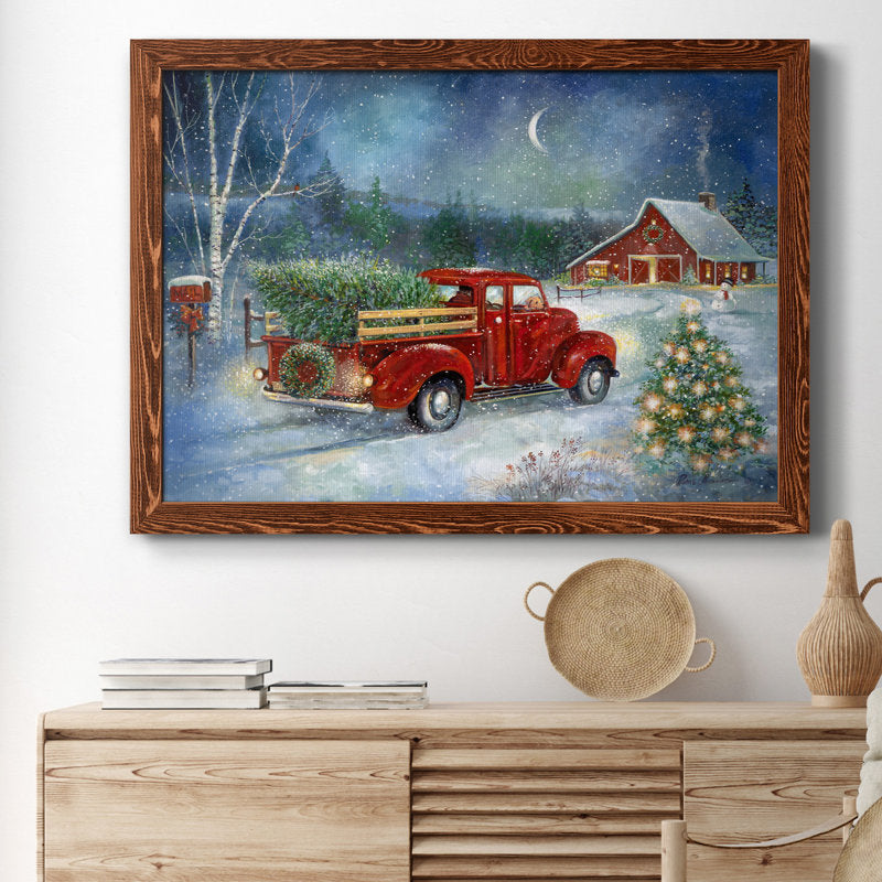  Christmas Delivery  Painting Print