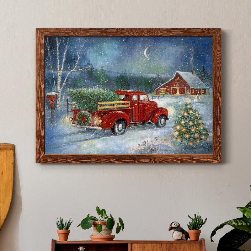  Christmas Delivery  Painting Print