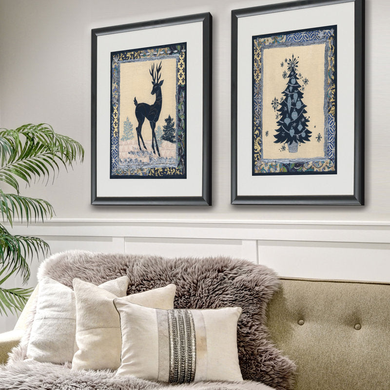  Christmas Silhouettes  2 - Pieces