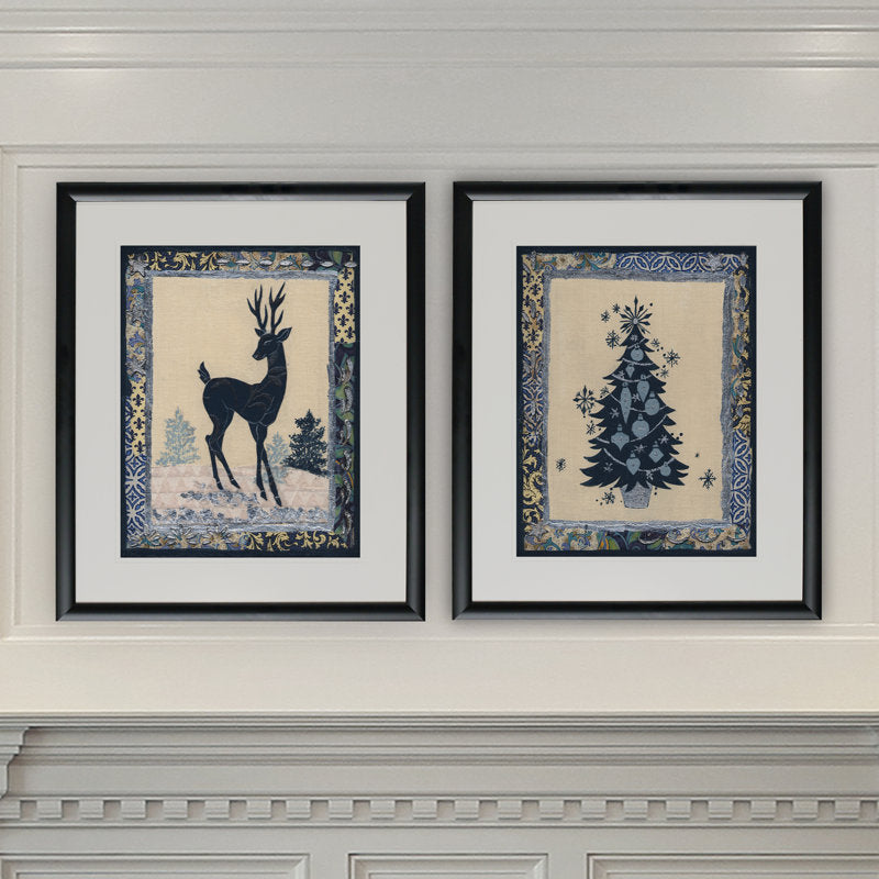  Christmas Silhouettes  2 - Pieces