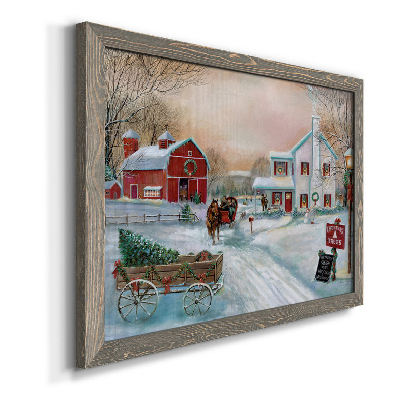  Christmas Tree Farm  Painting Print