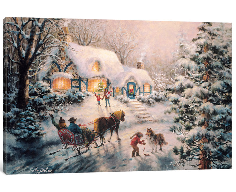  Christmas Visit  by Nicky Boehme