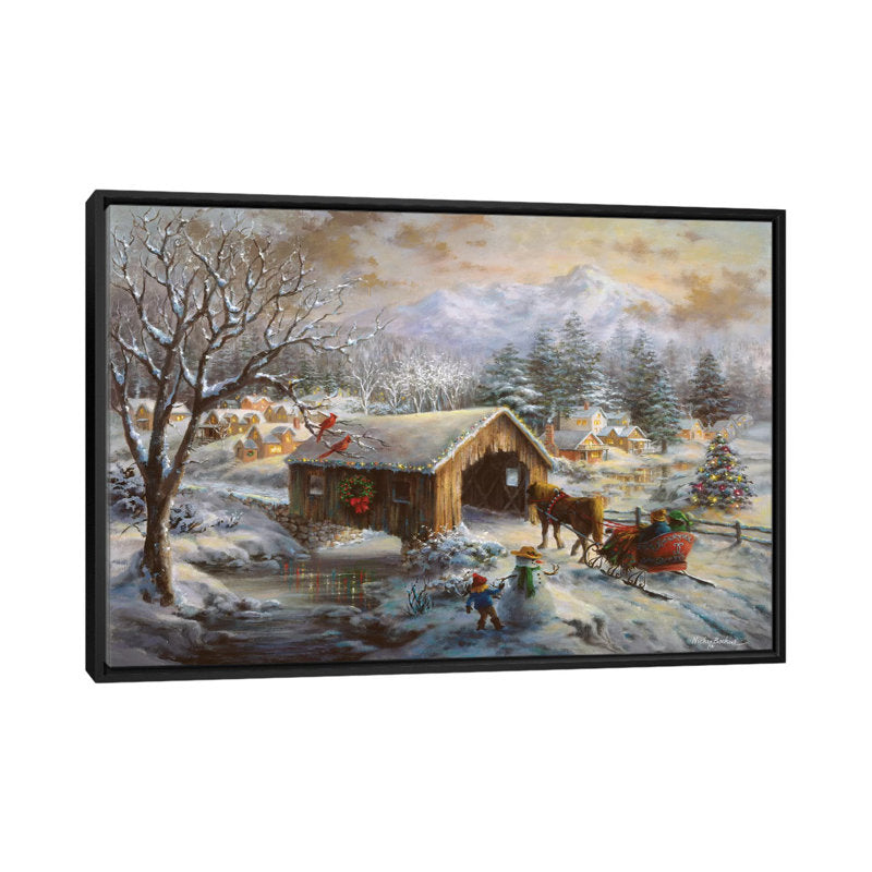  Covered Bridge  by Nicky Boehme