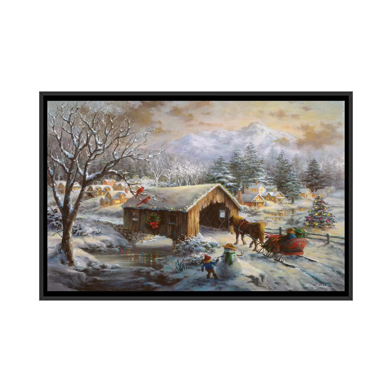  Covered Bridge  by Nicky Boehme