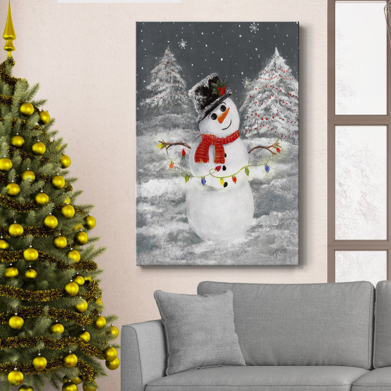 Festive Snowman I