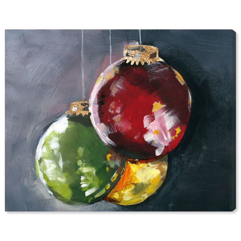  Holiday And Seasonal Ornaments, Modern & Contemporary Red  by Oliver Gal