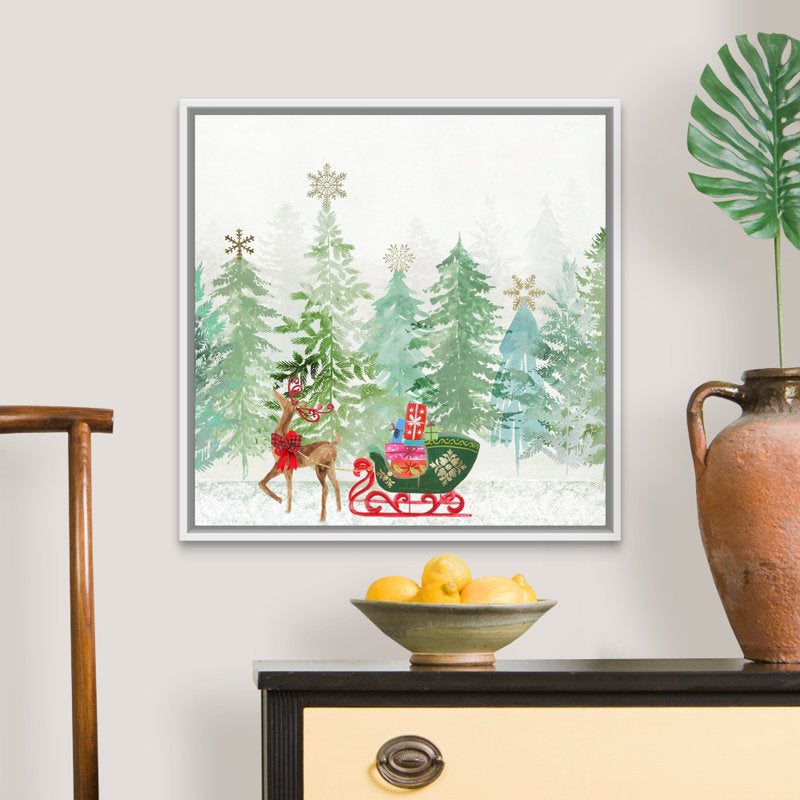  Holiday Greetings  Painting Print