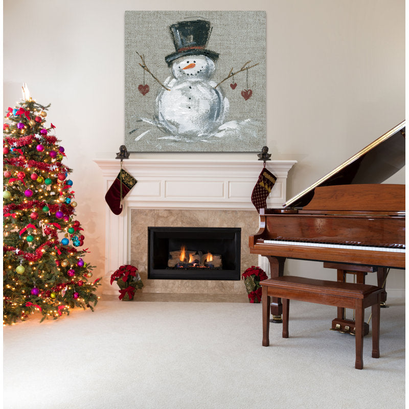 Linen Snowman II
