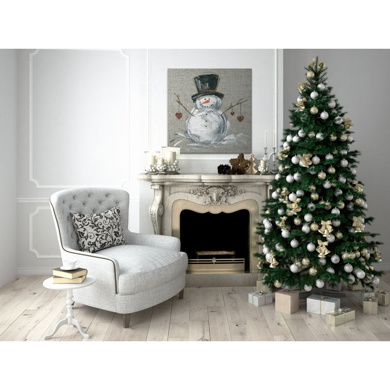 Linen Snowman II