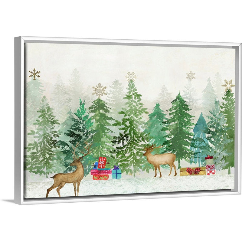 Magic Of Christmas  Painting Print