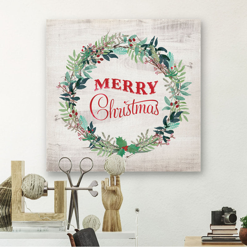  Merry Christmas Wreath 