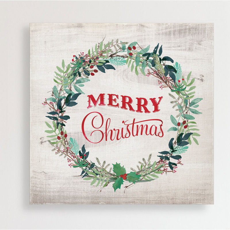  Merry Christmas Wreath 