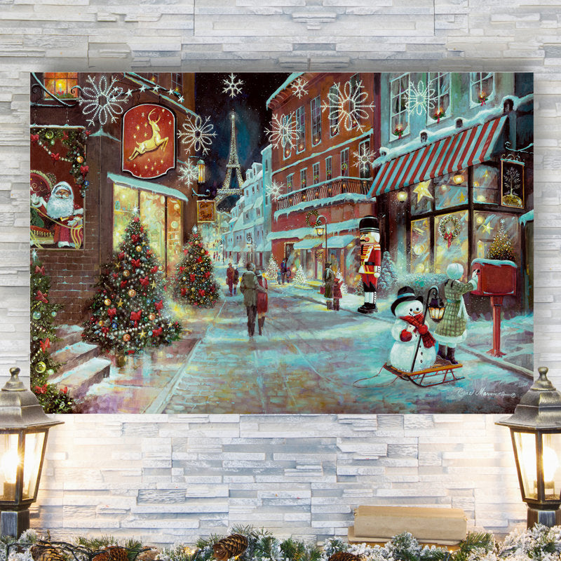  Paris Christmas  by Parvez Taj