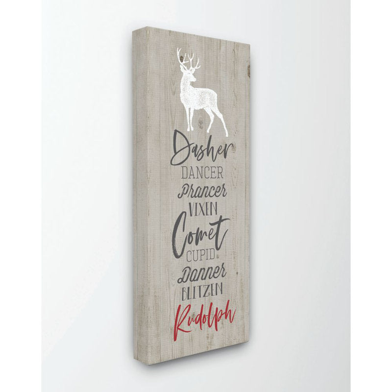  Santa Reindeer Names 
