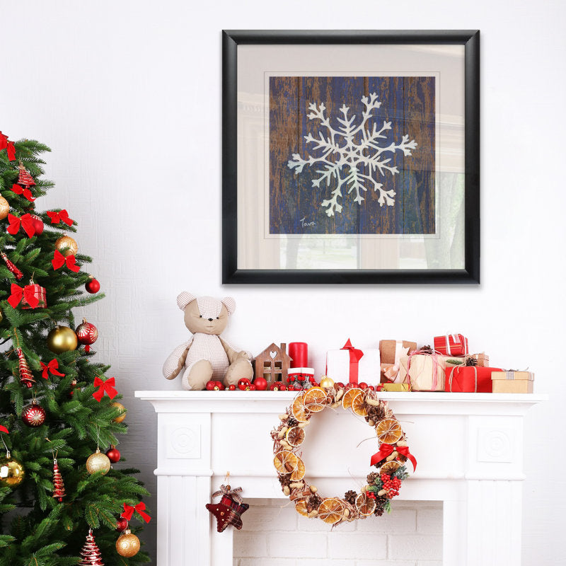  Stencil Snowflake  by Janet Brignola Tava
