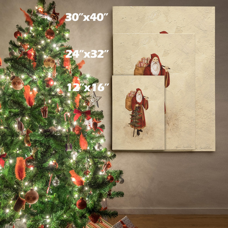  Vintage Santa  by Jane Carroll