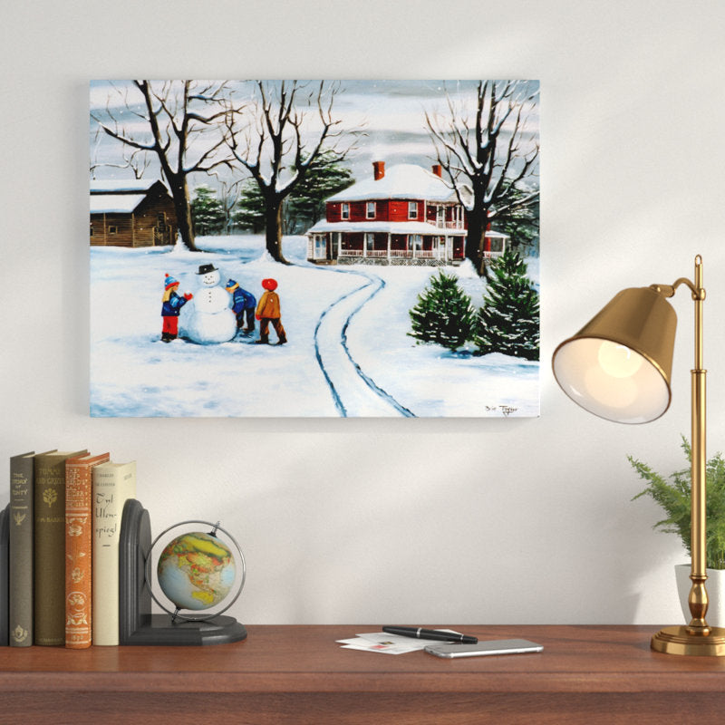  Winter Fun  by Arie Reinhardt Taylor Painting Print