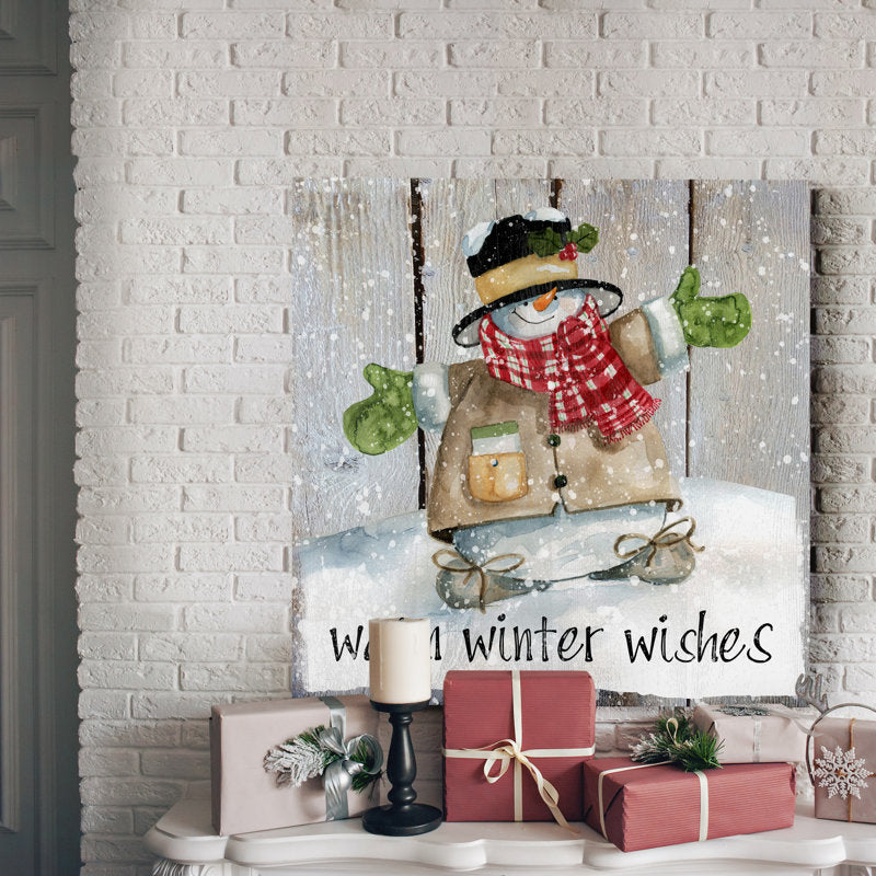 Winter Wishes Snowman