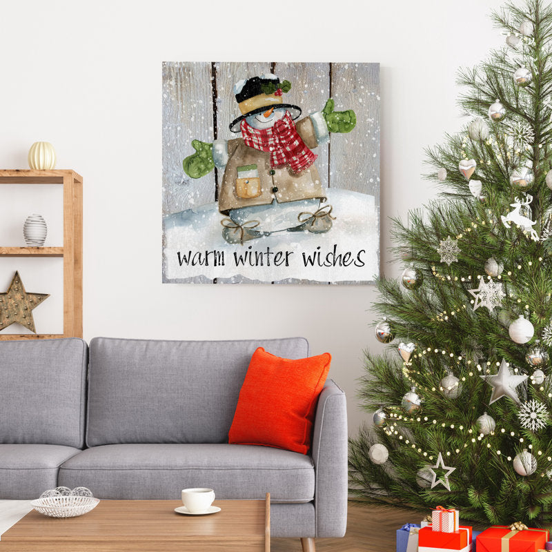Winter Wishes Snowman