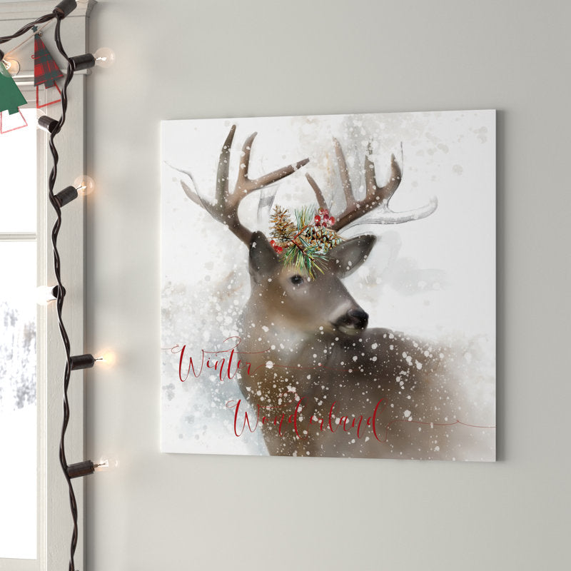  Winter Wonderland Deer 