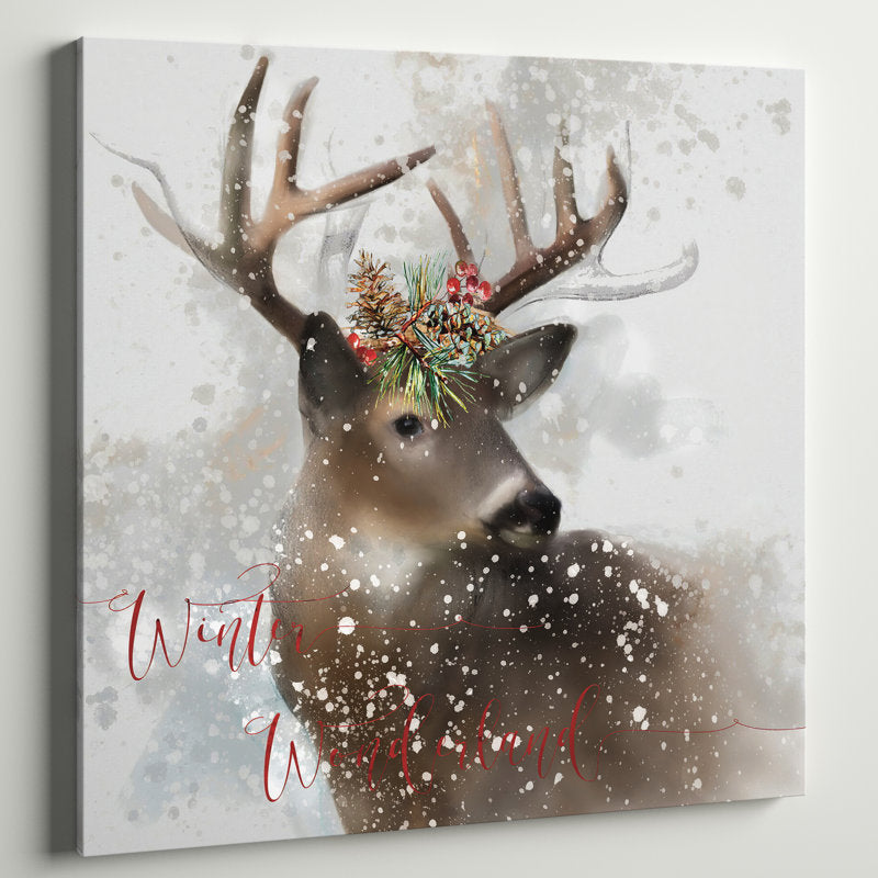  Winter Wonderland Deer 
