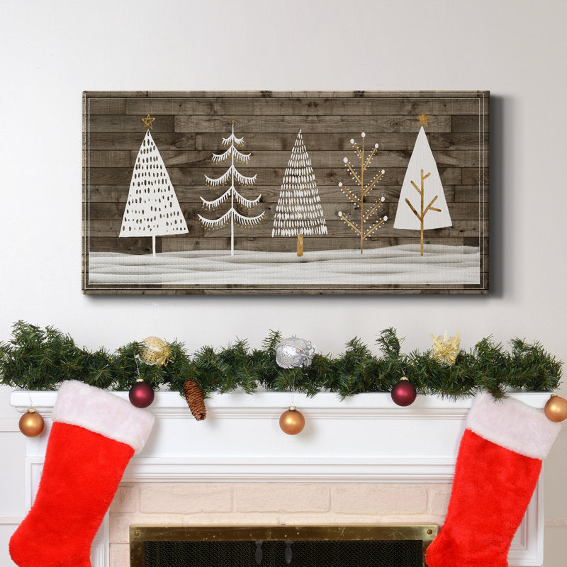  Wooded White Christmas Collection D 