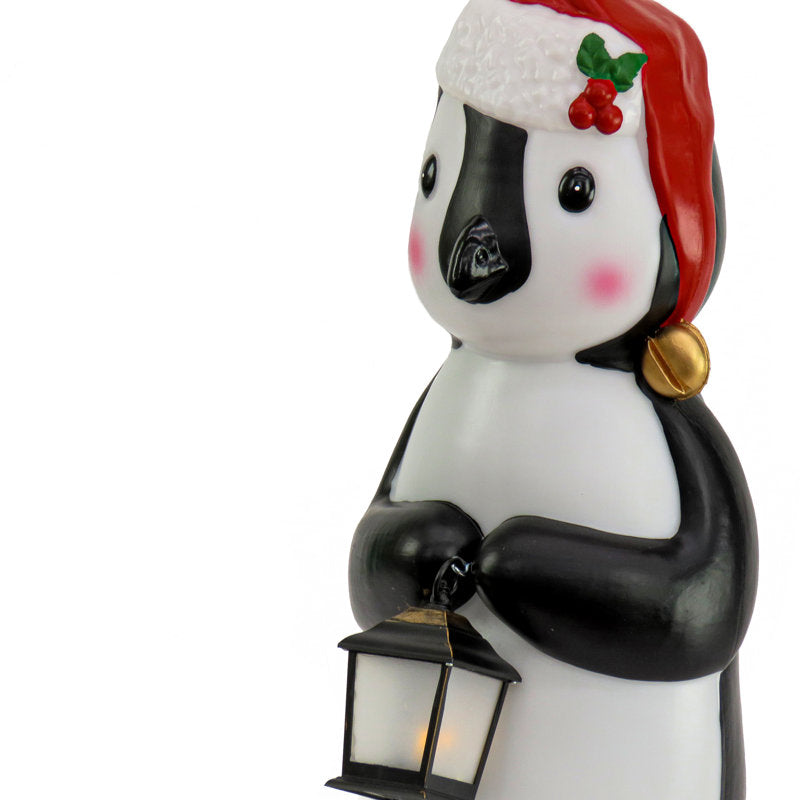 23" Vintage Styled Blow Mold Penguin