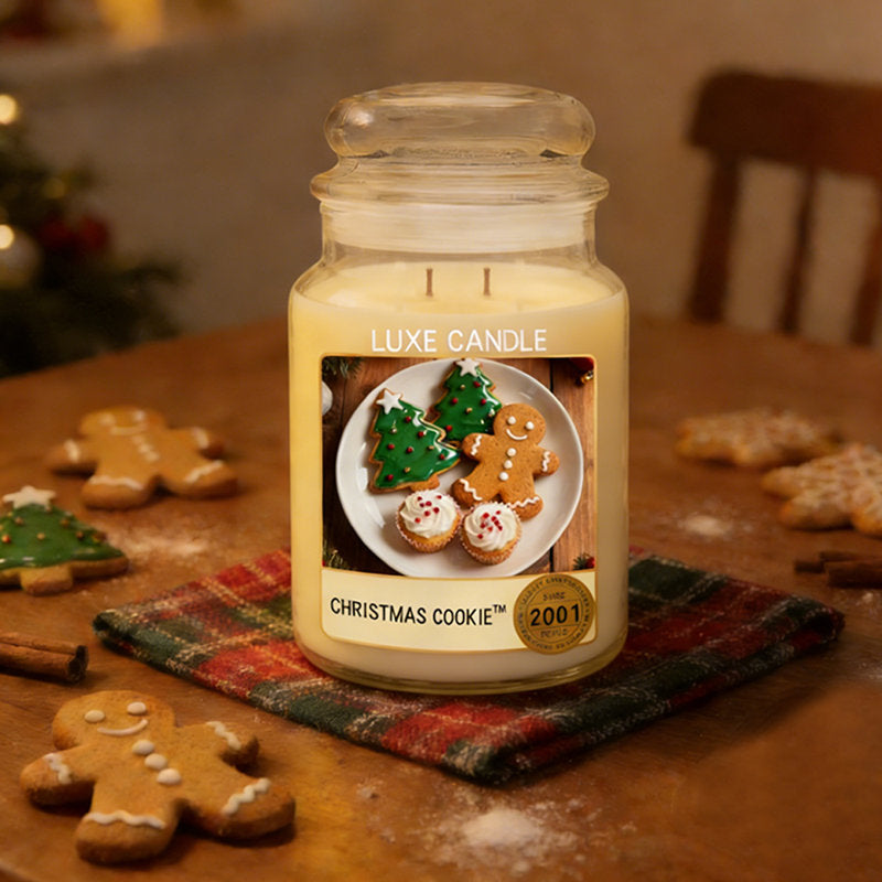 23 Oz Christmas Cookie Scented Candle: Share This Sweet Promise With The Gingerbread Man