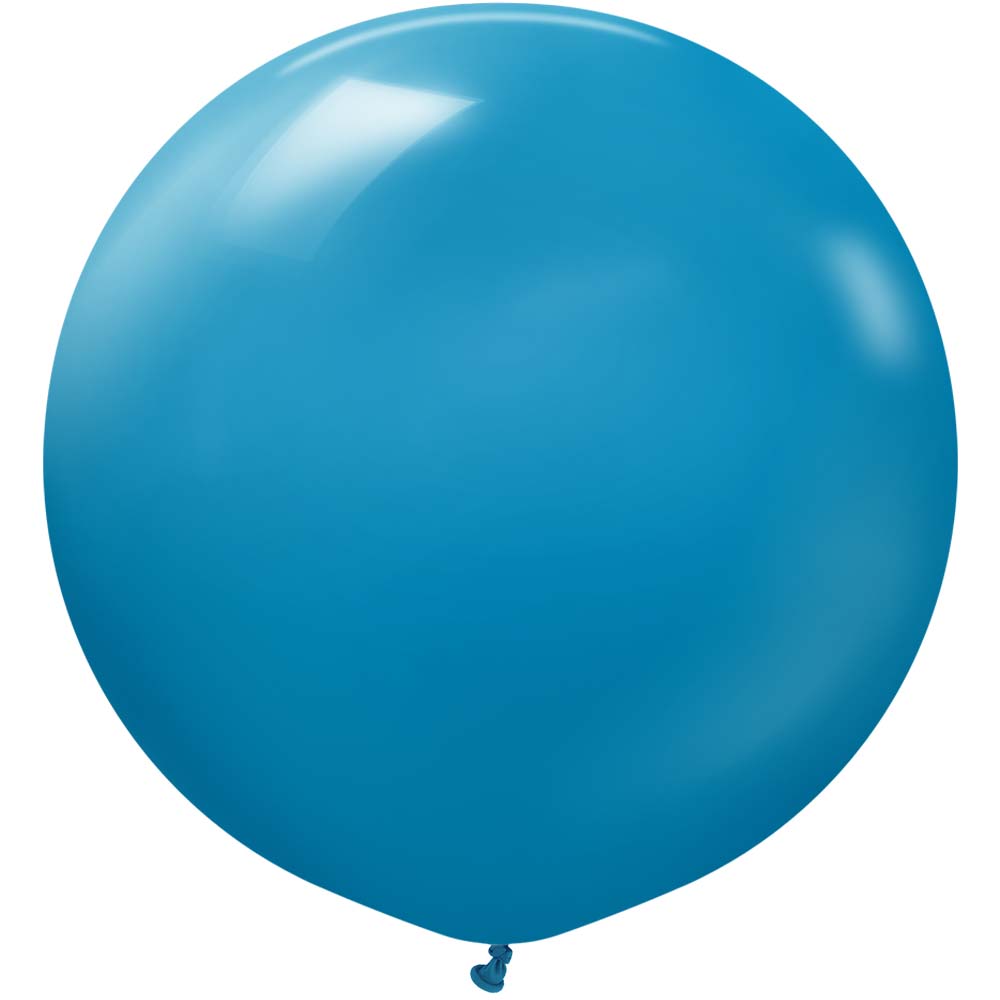 Latex Balloons 24 Inch Retro Deep Blue