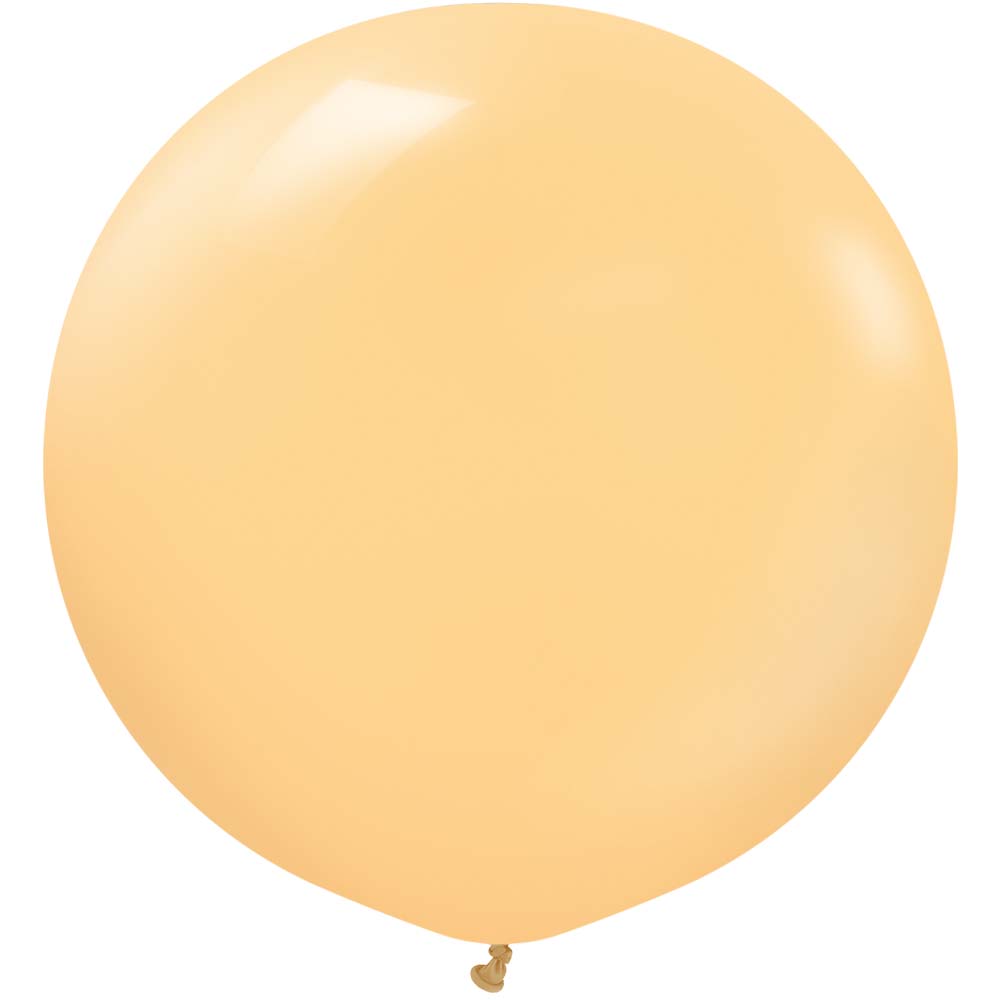 24 Inch Latex Balloons Standard Peach