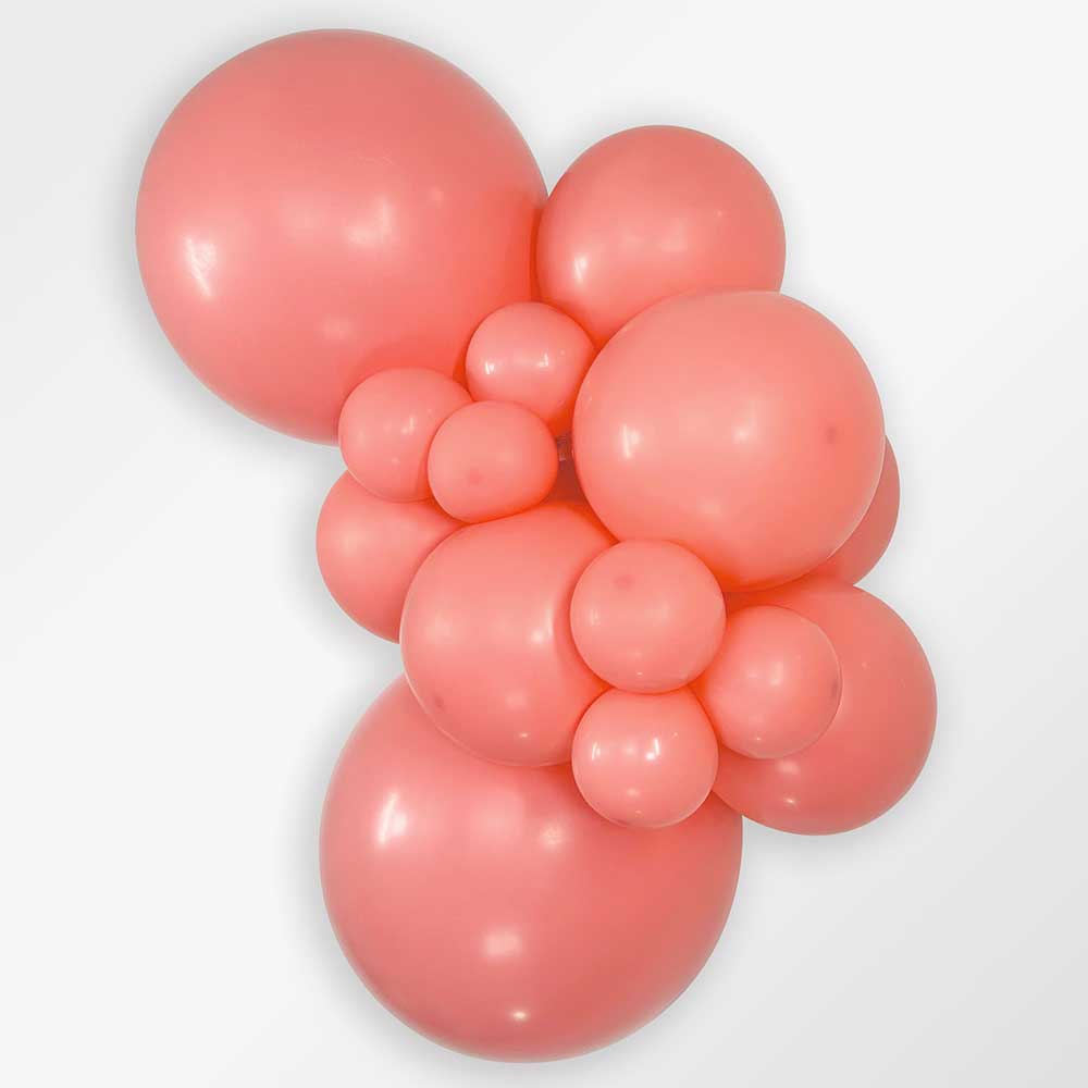 Latex Balloons 18 Inch Tropical Coral