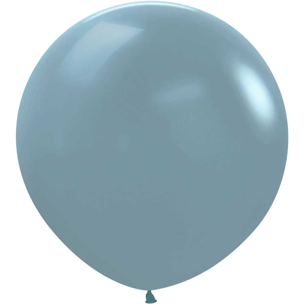 Latex Balloons 24 Inch Sempertex Pastel Dusk Blue