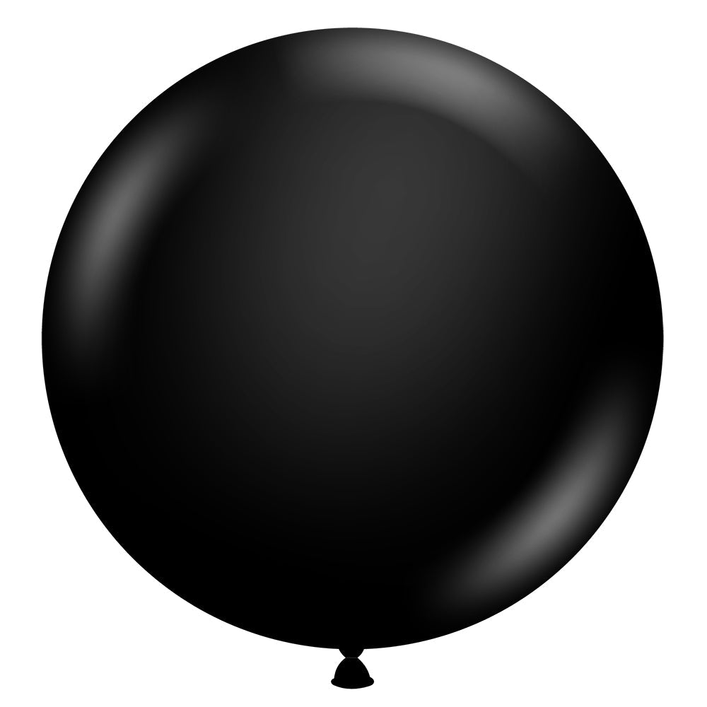 Latex Balloons 24 Inch TUFTEX Black