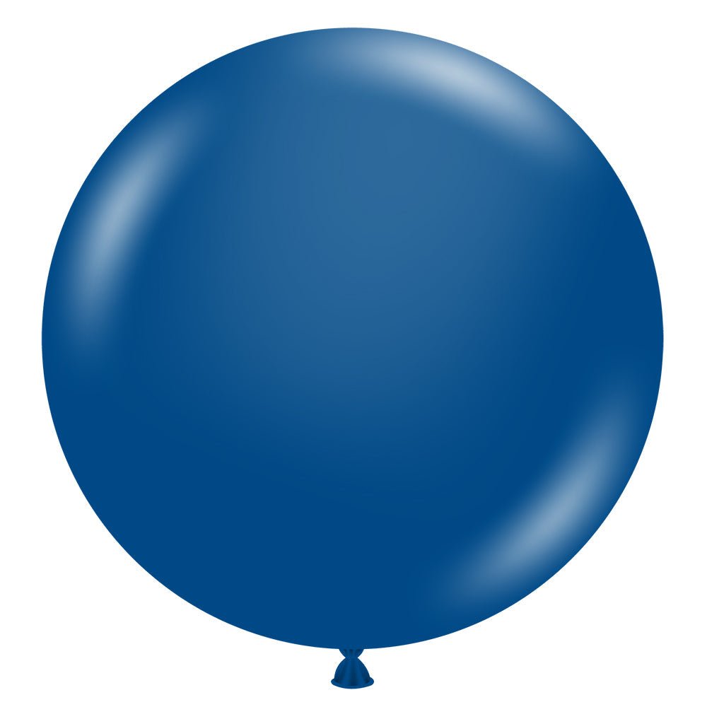 Latex Balloons 24 Inch TUFTEX Crystal Sapphire Blue