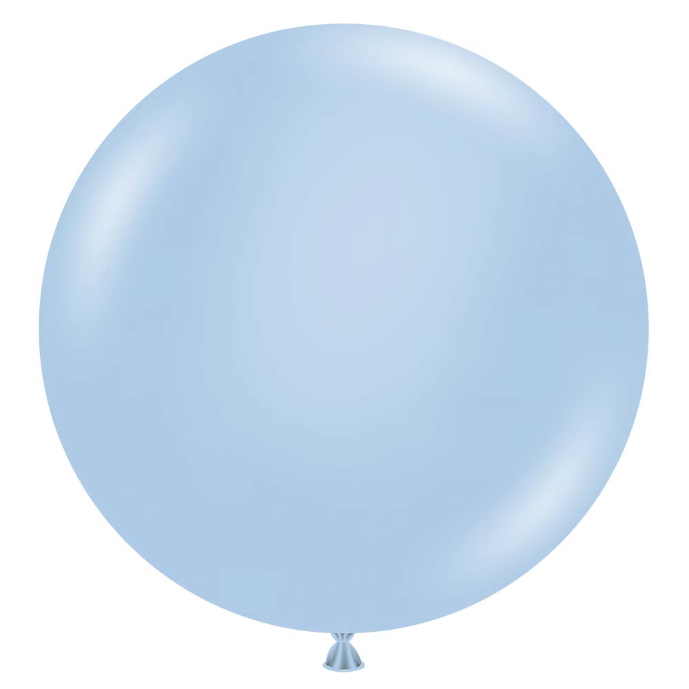 Latex Balloons 24 Inch TUFTEX Monet Pastel Blue