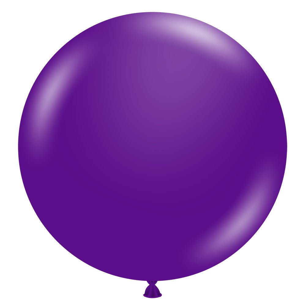 Latex Balloons 24 Inch TUFTEX Plum Purple