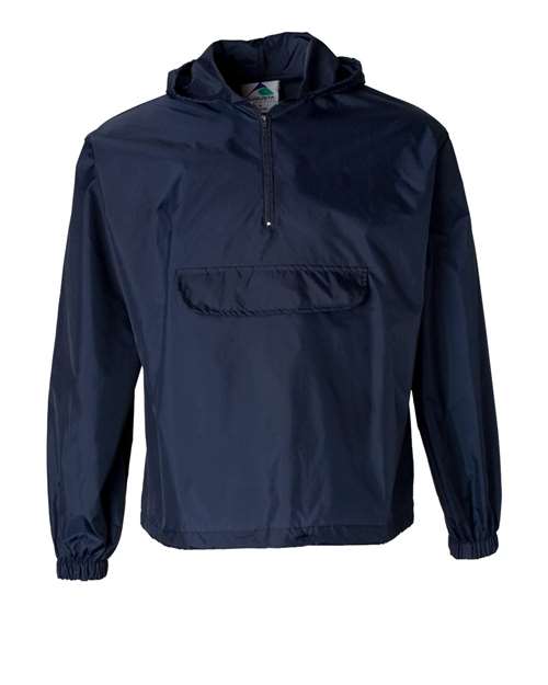 Packable Half-Zip Hooded Pullover Jacket | USA Decoration