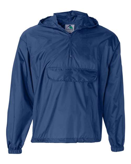 Packable Half-Zip Hooded Pullover Jacket | USA Decoration